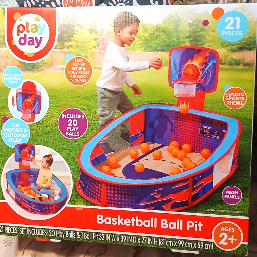 Basketball Hoop Set NEW With Lights And Sounds